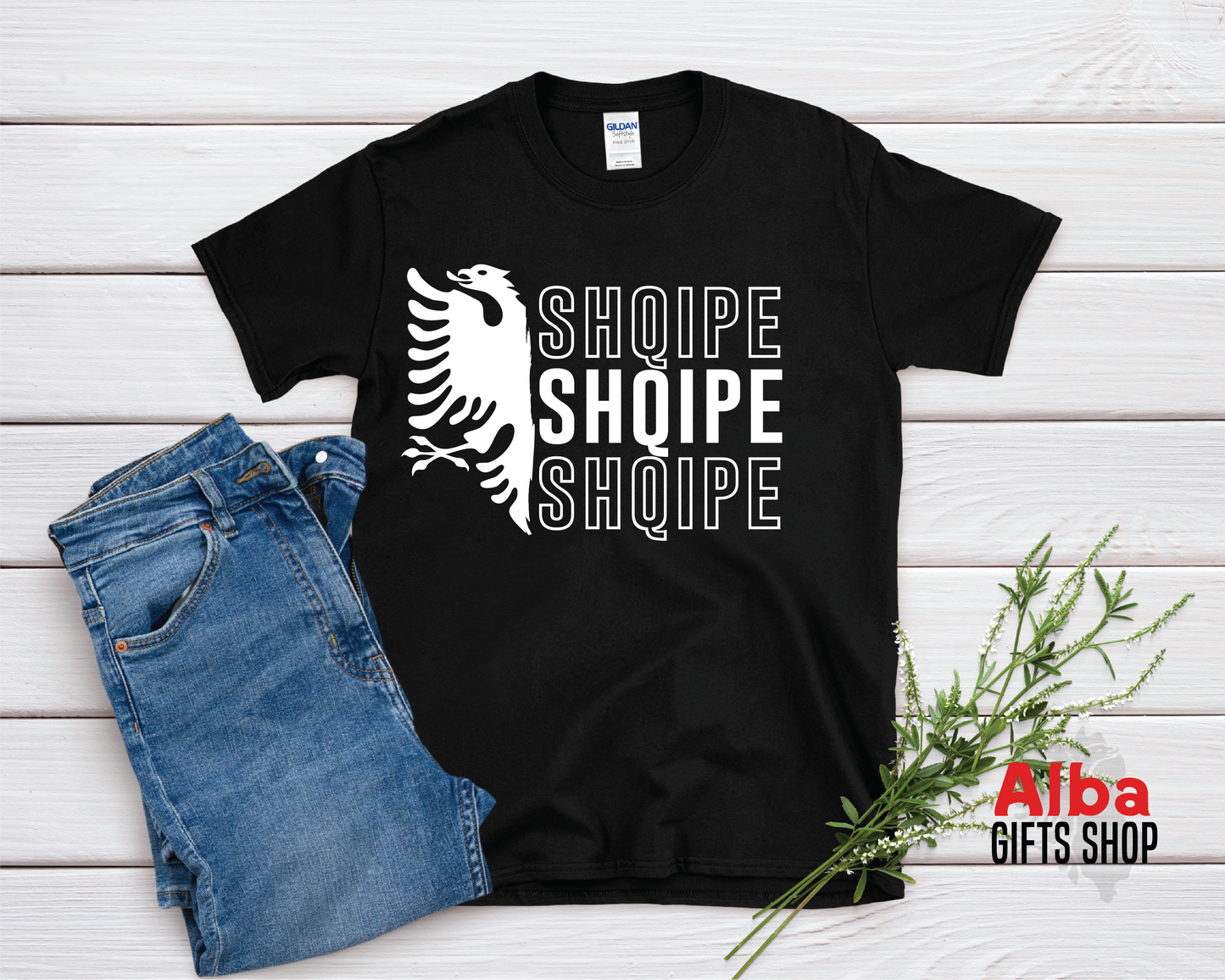 Shqipe Shirt – Albanian Eagle T-Shirt | Shqipëri Pride Shirt