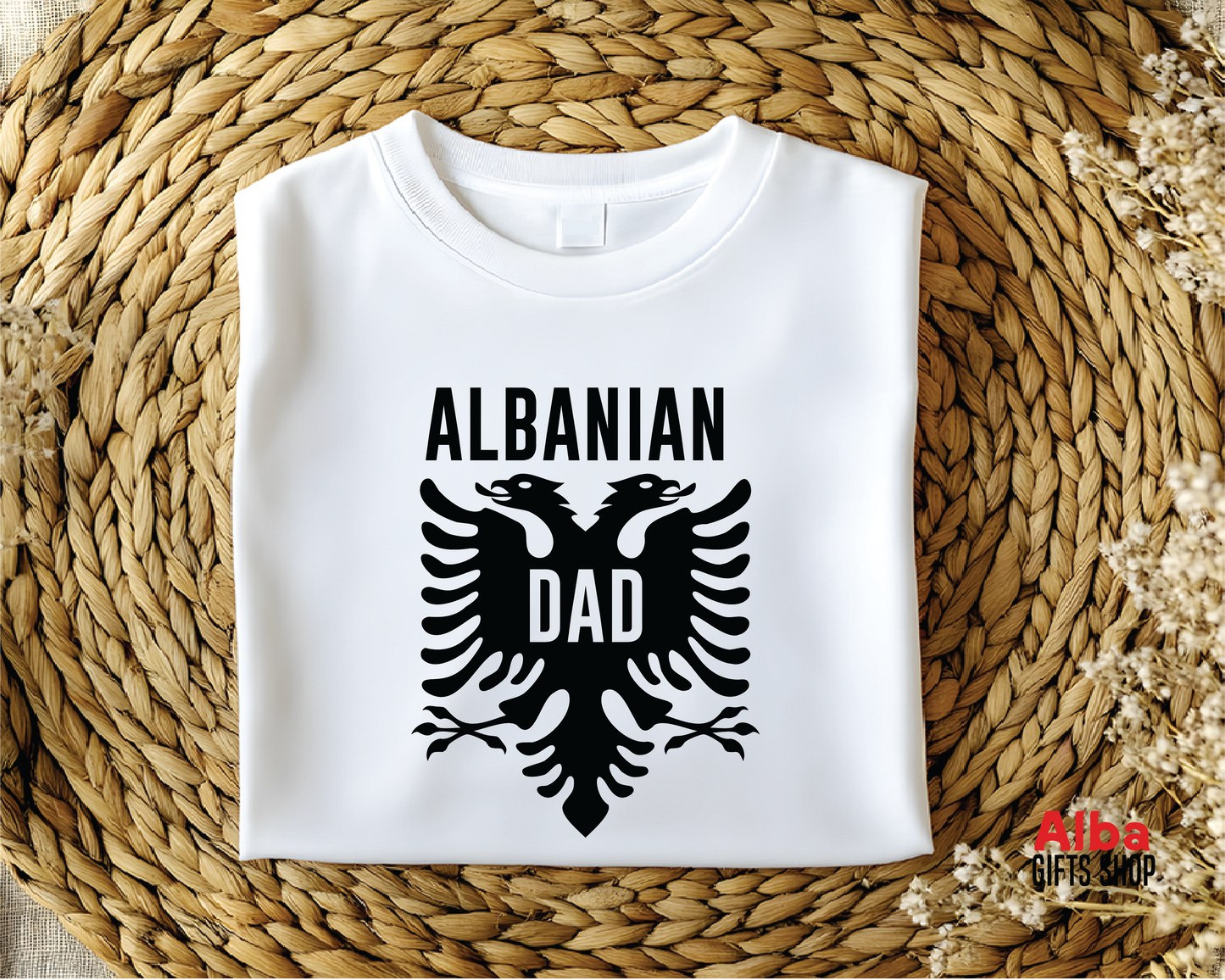 Albanian Dad T-Shirt – Gift for Albanian Dads