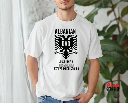 Albanian Dad T-Shirt – Gift for Albanian Dads