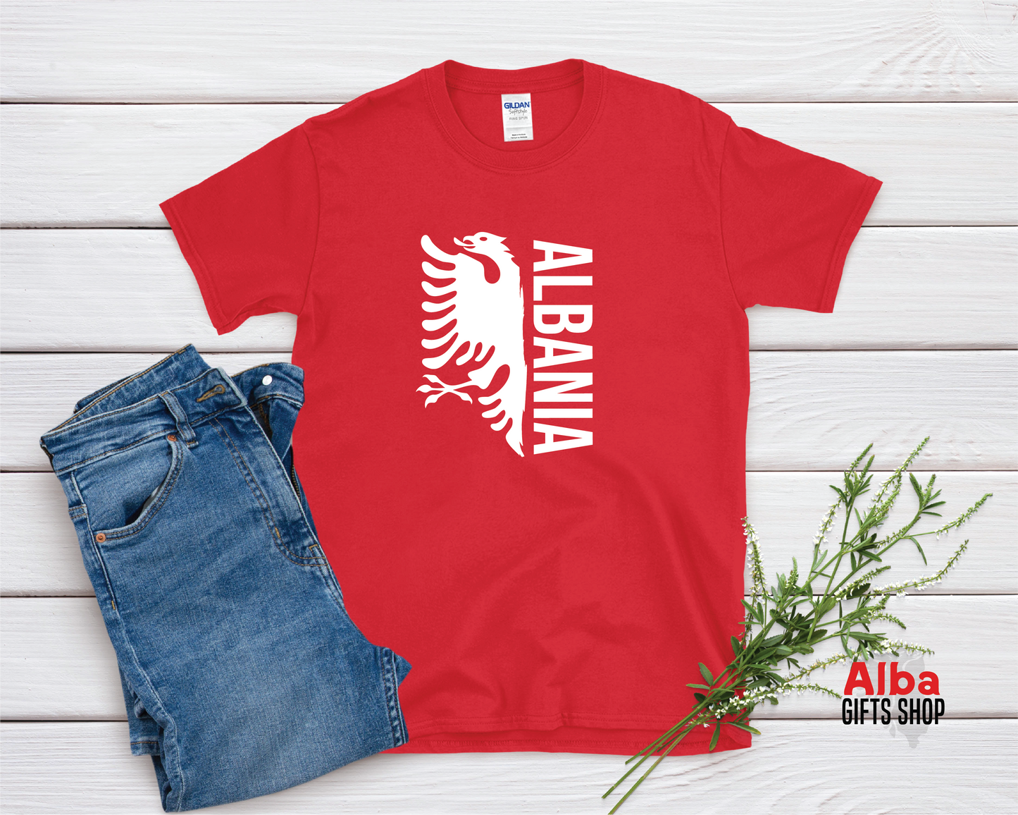 Albanian Flag T-Shirt | Albania Pride Shirt