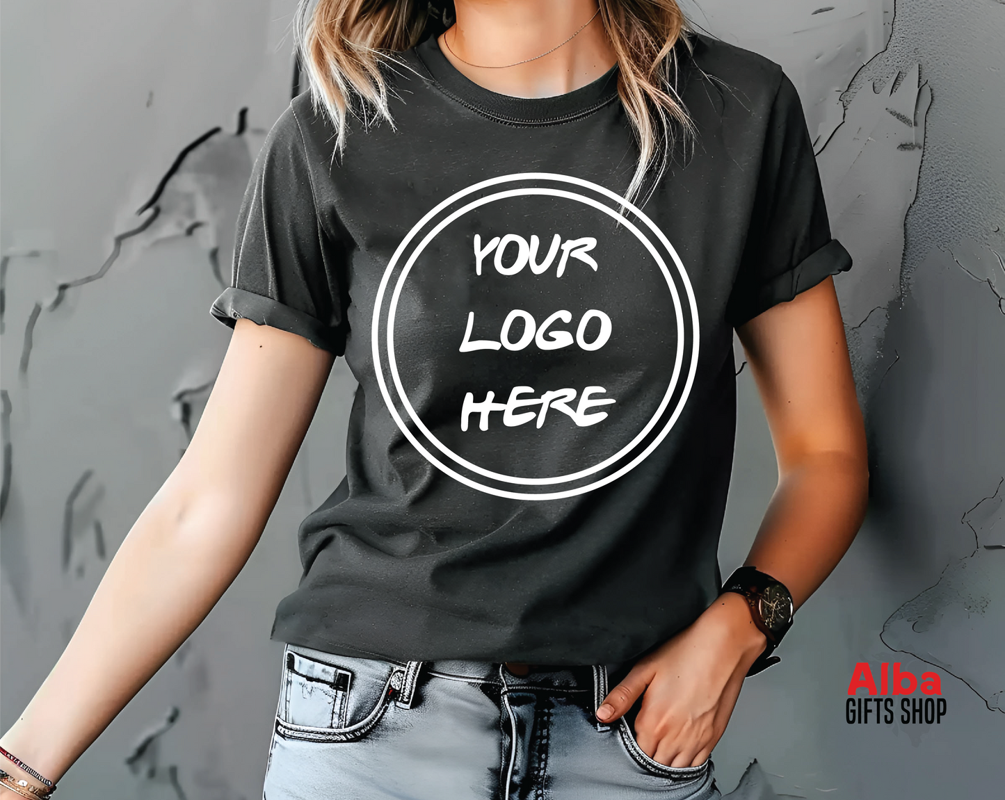 Custom Logo Shirt | Personalized Business T-Shirt | Company Branding Apparel