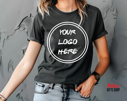 Custom Logo Shirt | Personalized Business T-Shirt | Company Branding Apparel