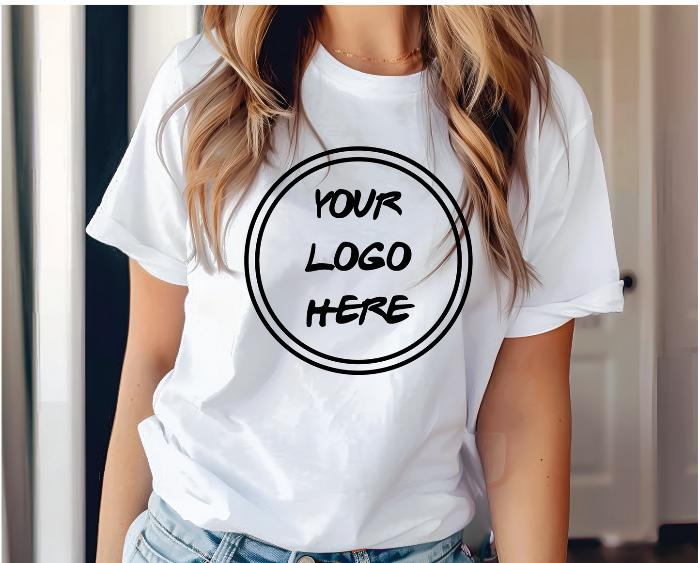 Custom Logo Shirt | Personalized Business T-Shirt | Company Branding Apparel