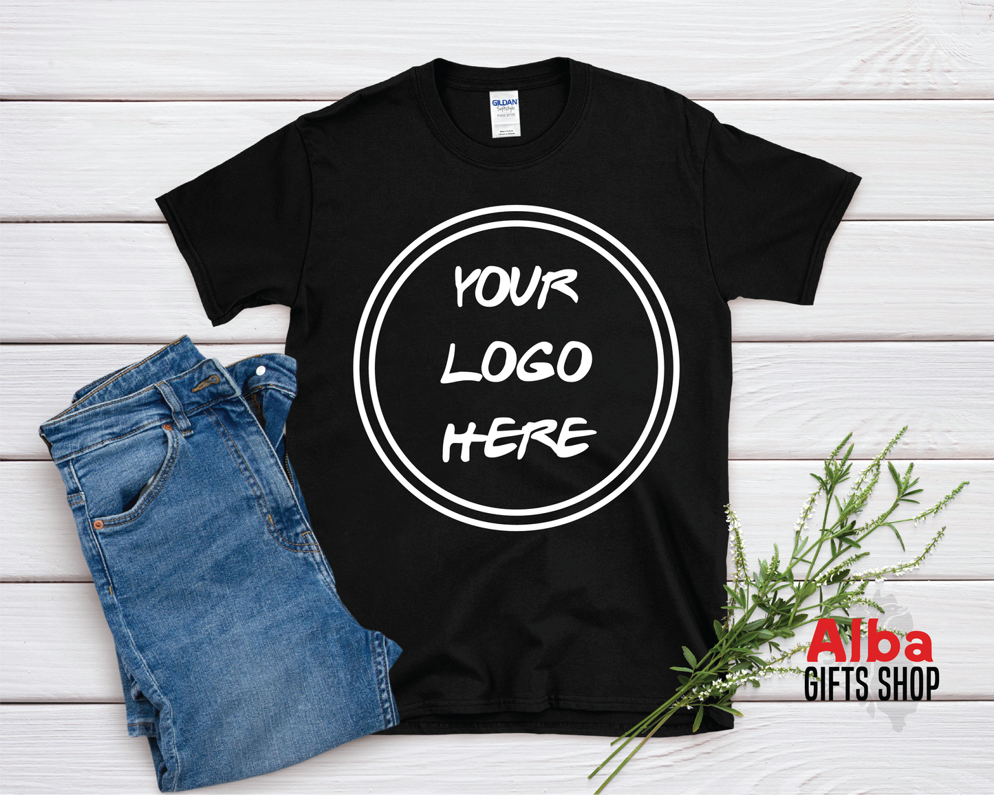 Custom Logo Shirt | Personalized Business T-Shirt | Company Branding Apparel
