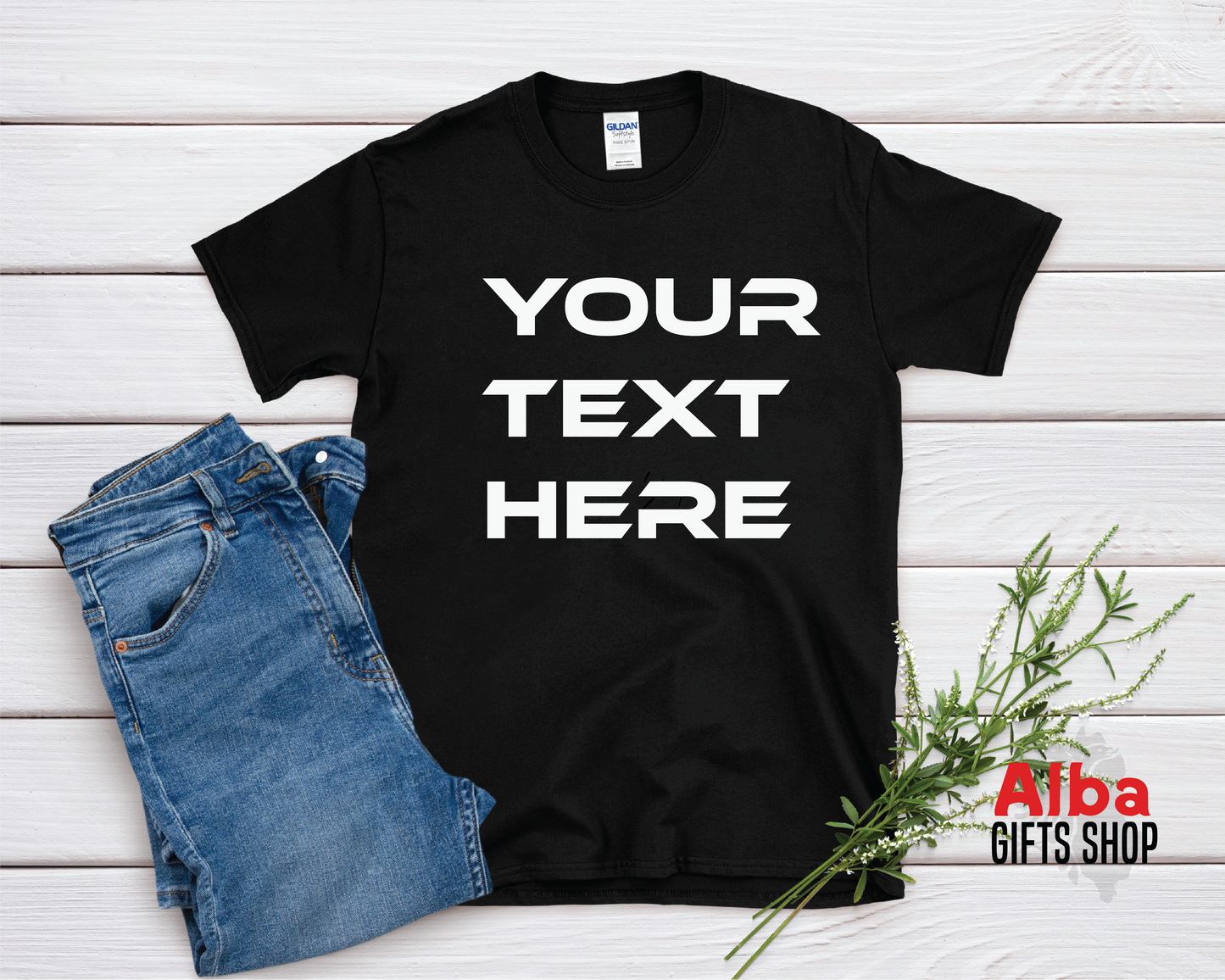 Custom Text Shirt | Personalized T-Shirt | Your Words Here