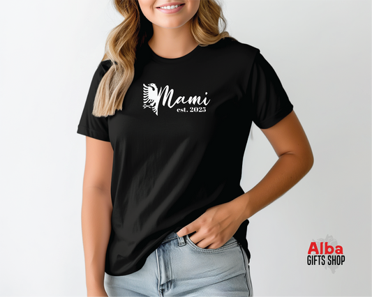 Albanian Mom T-Shirt  – Gift for Albanian Moms – Cultural Heritage Shirt
