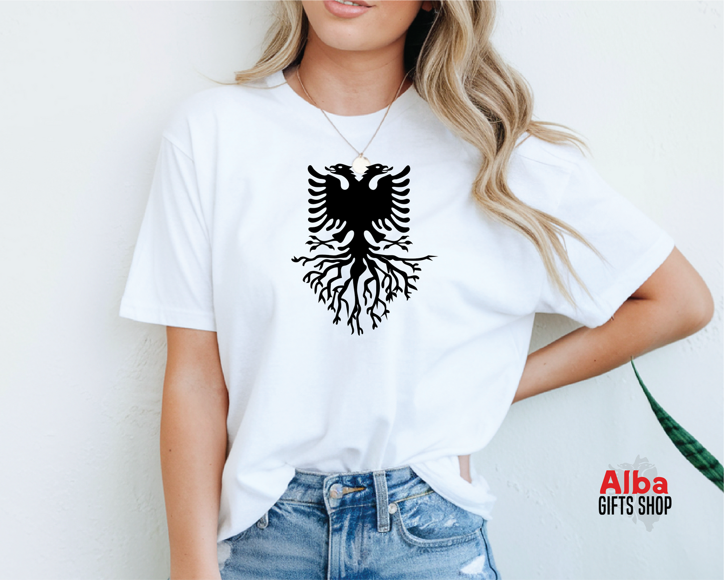 My Roots Are Albanian T-Shirt – Albania Flag and Roots Shirt