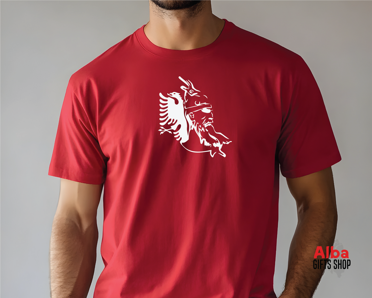 Skenderbeu and Albanian Flag Shirt