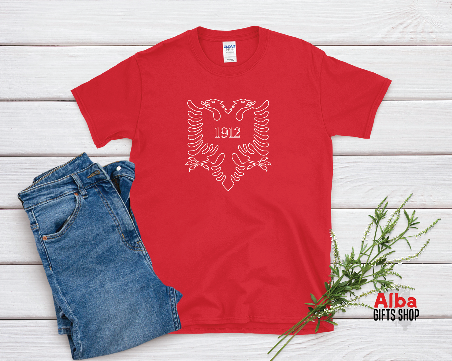 Albanian Flag 1912 Shirt | Albania Independence Day T-Shirt