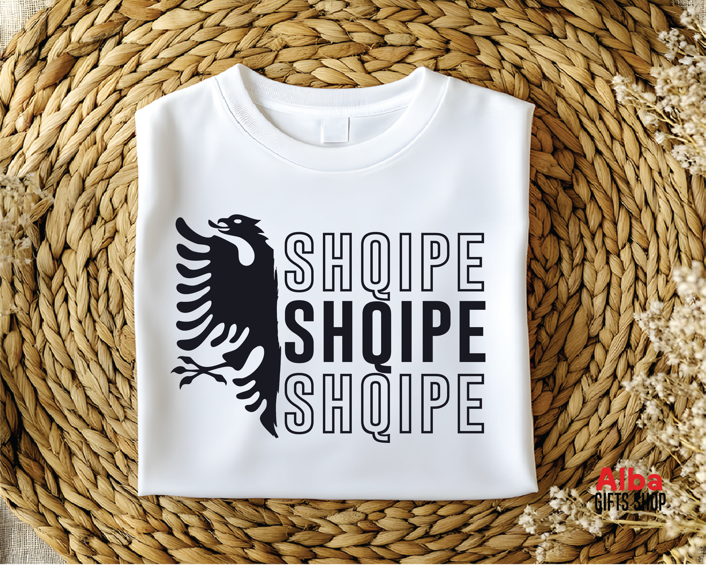 Shqipe Shirt – Albanian Eagle T-Shirt | Shqipëri Pride Shirt