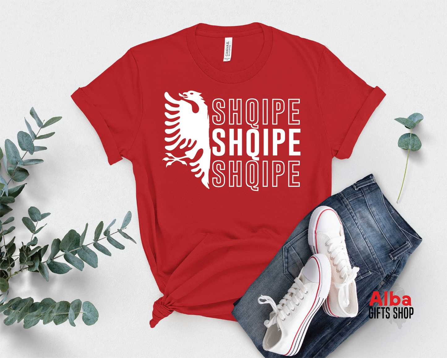 Shqipe Shirt – Albanian Eagle T-Shirt | Shqipëri Pride Shirt